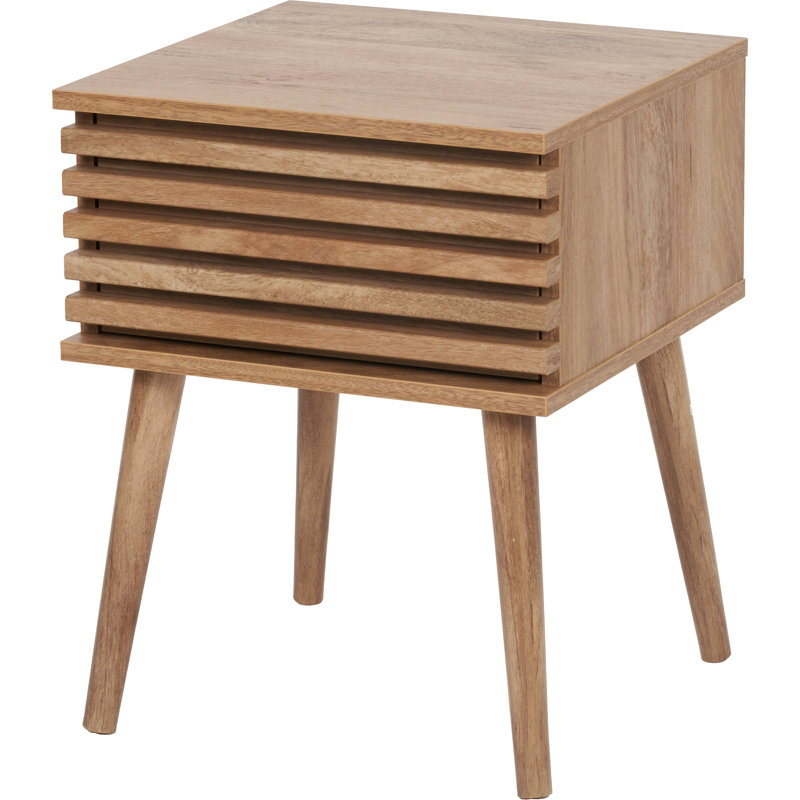 Teachey 40cm W Manufactured Wood Bedside Table