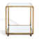 Florabella Glass End Table