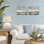 Sunlit Sea Expanse, ensemble de 2 giclées encadrées par Michael Willett