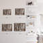 Décoration murale en métal Serene Forest Silhouette-124838184-124838186