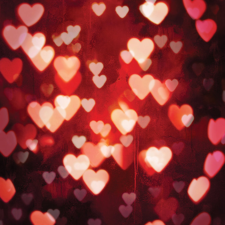 «Love is in the Air», impression sur toile, H 12 po x l 12 po x P 1,5 po, Toile tendue, Pas de tapis