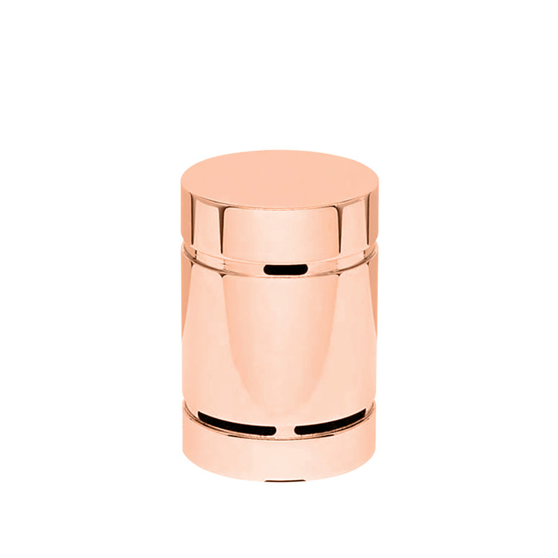 Contemporary Dual Port Air Gap, Polished Copper