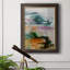 Mouvement abstrait II - peinture sur toile encadrée-1715050697