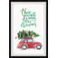 «A Merry Little Christmas», reproduction encadrée-151941644