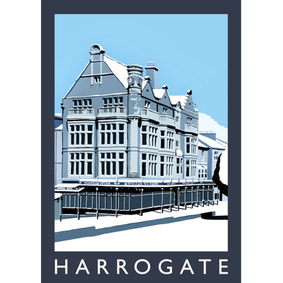 Harrogate in Snow 1 Piece Wall Art