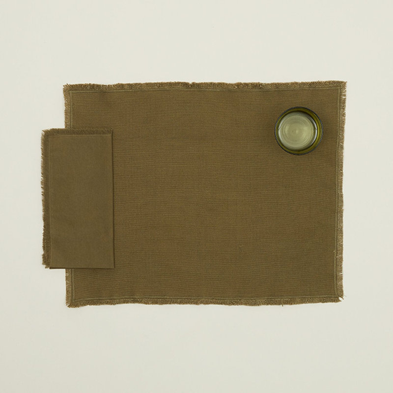 Shanice Essential Dinner Napkin, Olive