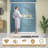 50"-54" W X 72" H Semi-Frameless Double Sliding Reversible Shower Glass Door With Clear Tempered Glass-101977040