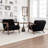 Bula Solid Wood Upholstered Armchair-1918557566