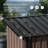 3' W x 3' D Metal Lean-To Storage Shed With 2 Adjustable Shelves