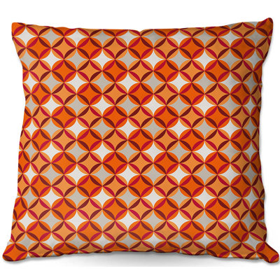 Circles Throw Pillow