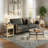 Aleshire Mid-Century Modern 23.2"H 1 Drawer Nightstand (Set of 2)-969325175-1000229259