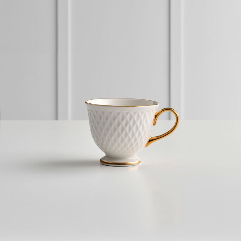 Kirree Porcelain Espresso Cup and Saucer