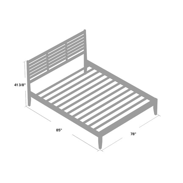 Latitude Run® Daria Solid Wood Slat Bed & Reviews | Wayfair