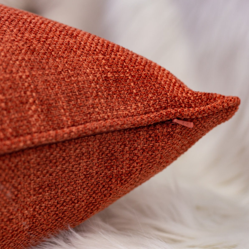 Throw Pillow, Rust