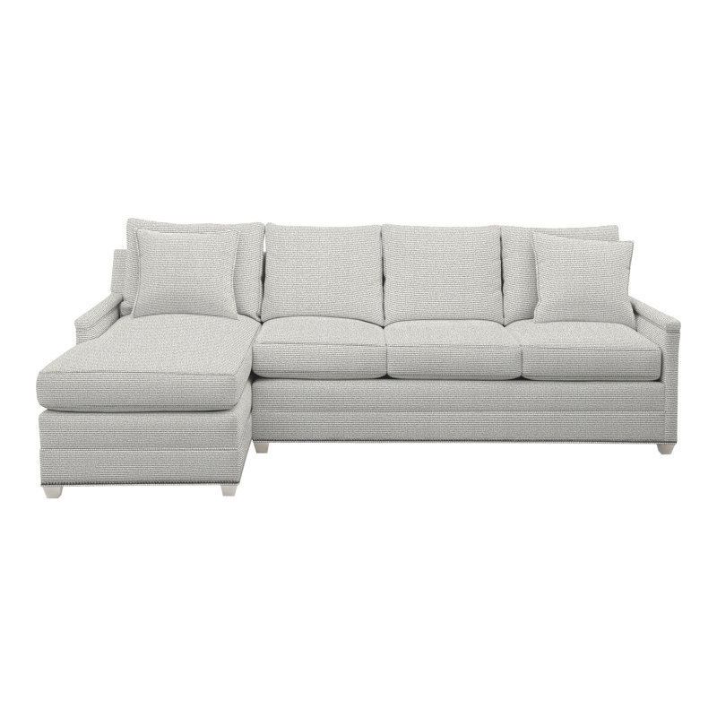 2-Piece Connelly Springs Sectional, Callaloo Cotton, Casa Blanca, Yes