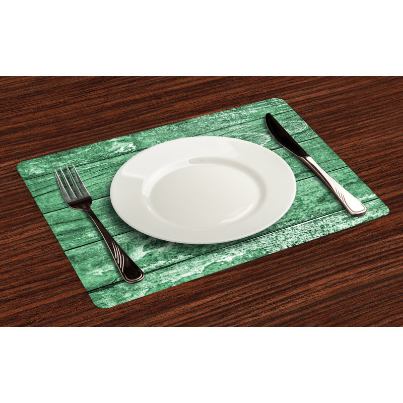 Polyester Abstract Rectangle Placemat