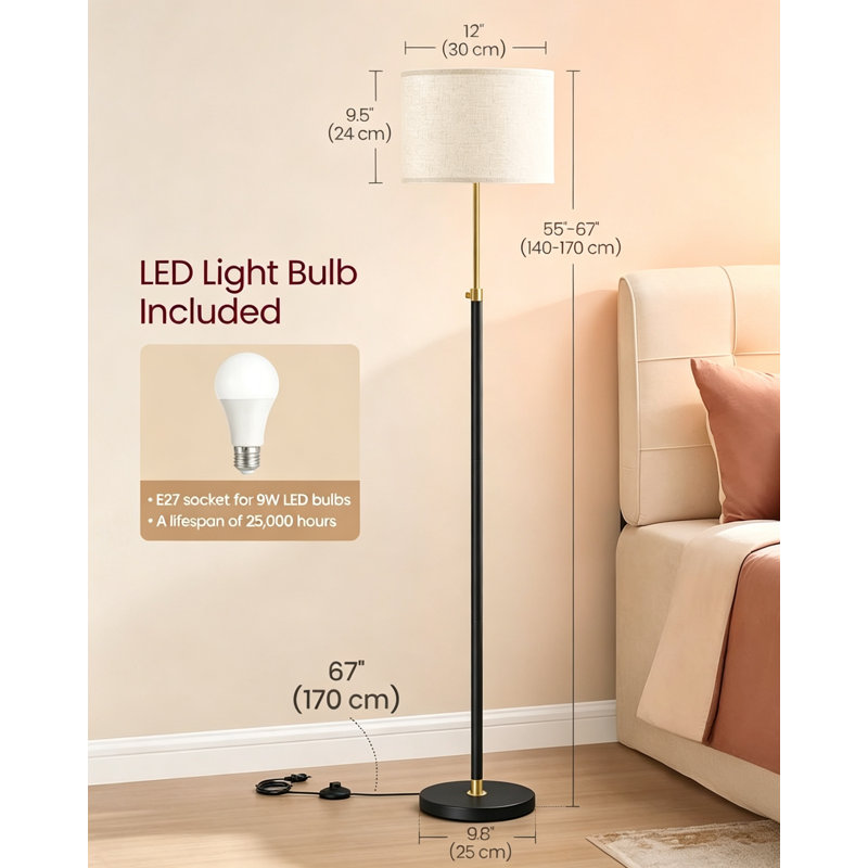 170 H cm Arched Floor Lamp