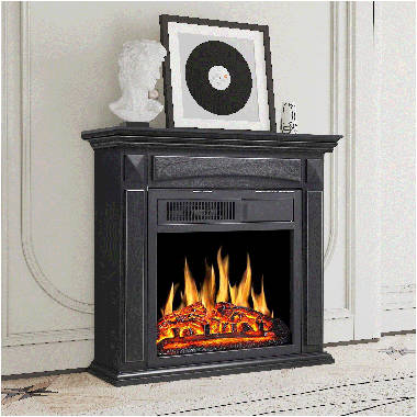 R.W.FLAME 26.6''W Freestanding Electric Fireplace with Mantel Wooden  Surround Firebox,750W/1500W u0026 Reviews - Wayfair Canada