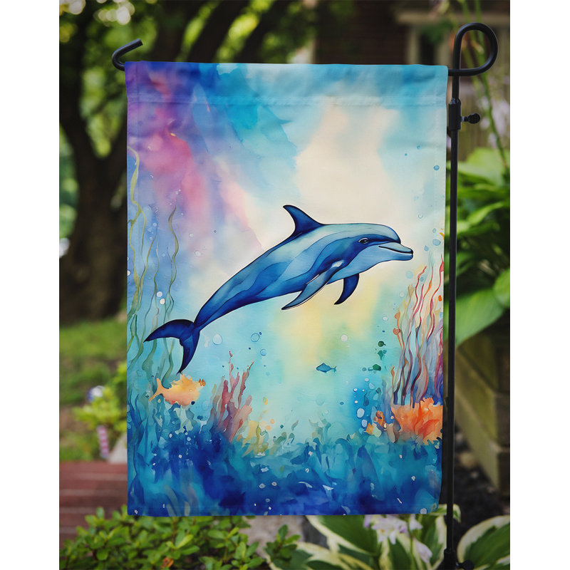 Drapeau du jardin des dauphins
