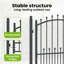 104 cm W Steel Gate Fencing-121122503