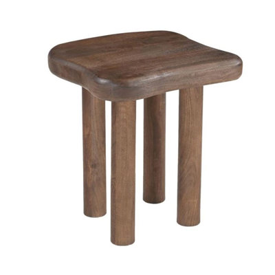 Table d'appoint en bois massif Merredit