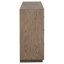 Commode 6 tiroirs Gursevak Orge brun