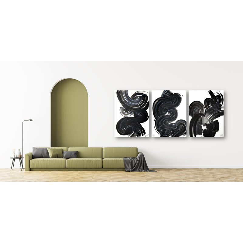 «Actuel ensemble» par John Beard - reproduction d'artiste sur toile, H 48 po x l 40 po x P 1,5 po, Unframed