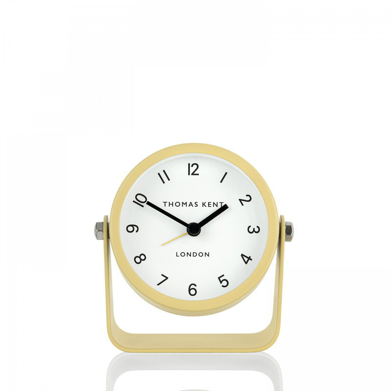 Wren Alarm Clock Dove 4in, Yellow
