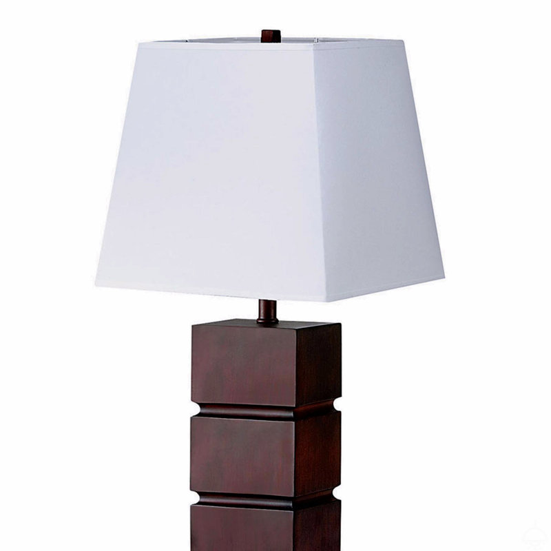 Lampe de table haute en polyrésine 27,5 "