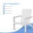 Garberville Acacia Outdoor Adirondack Chair-1810749687