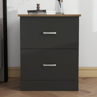 Allyannah 23.6" 2-Drawer Nightstand