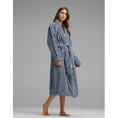 Ribbed Terry Bath Robe