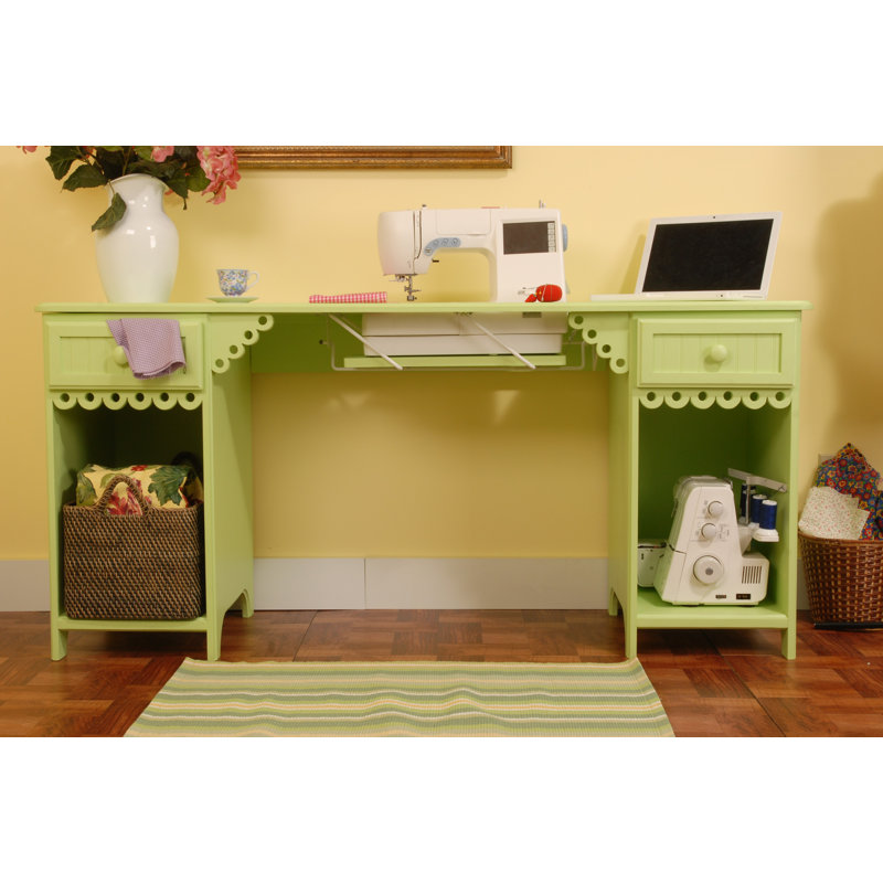 Olivia Sewing Table, Pistachio