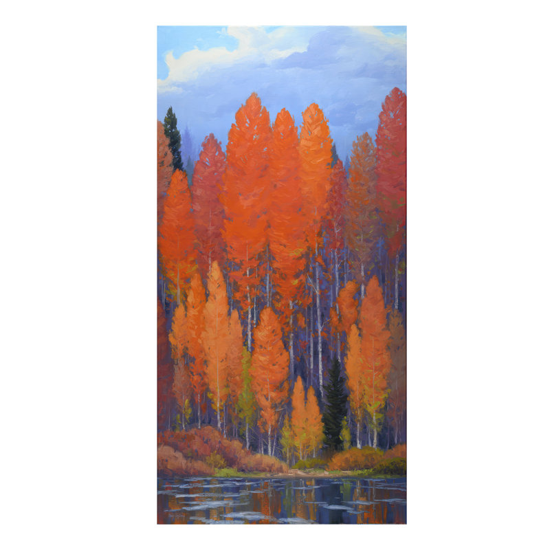 Célébration, reproduction d'art sur toile tendue sur toile tendue avec châssis, H 30 po x l 15 po