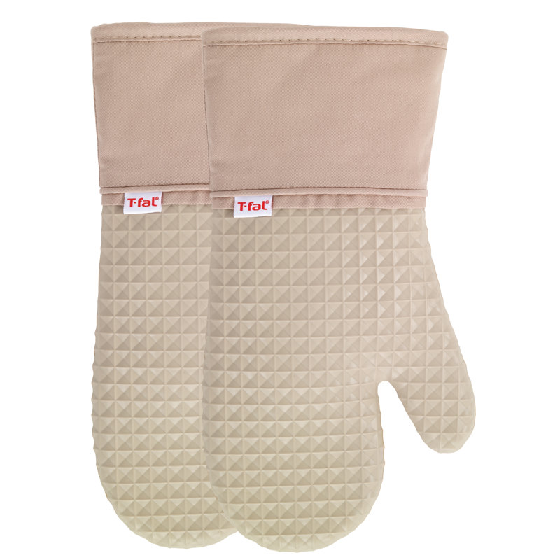 Gant de cuisine gaufré T-fal, Sable