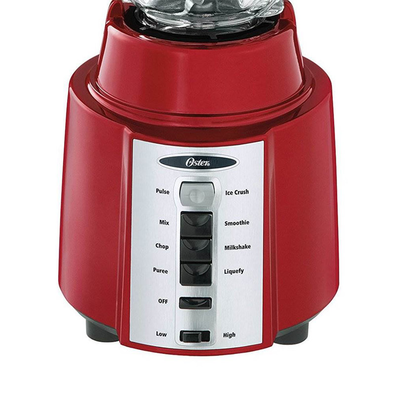 Oster 8 Speed 450 Watt All Metal Drive 6 Cup Blender, Red | BCCG08-RR0-027