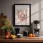 Hands Cradling Lotus Botanical - Framed Print-378188045-378188034