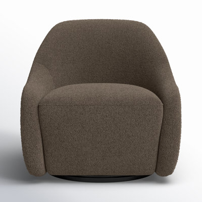 Fiera Upholstered Swivel Barrel Chair