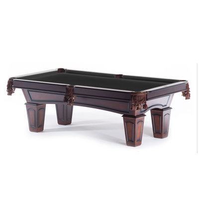 White Billiards L Pool Table
