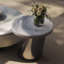 Table basse simple en pierre micro-cristalline