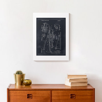«Dual Bell Trumpet» sur toile