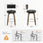 Swivel Upholsered Counter & Bar Stool-1202396526-1202396512