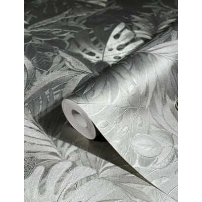 Rouleau de papier peint texturé L 33 pi x l 21 po Kerynie