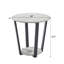 Table de bout ronde avec tablette Elysian