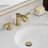 Widespread Bathroom Faucet 3 Hole, 2-Handle Bathroom Sink Faucet-124939800