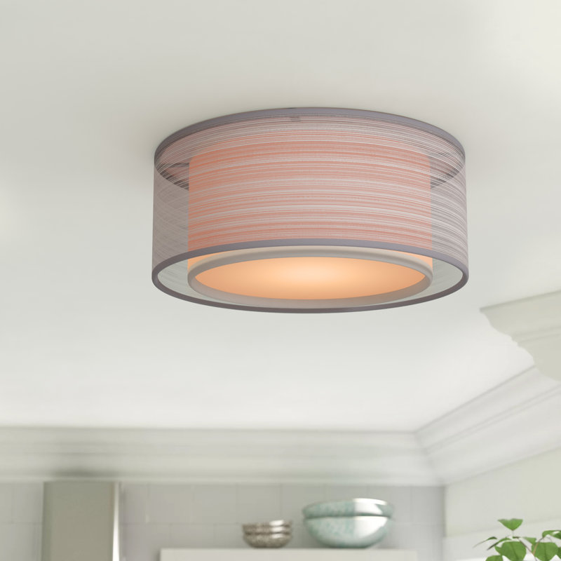 Elanna Cotton / Cotton Blend Flush Mount