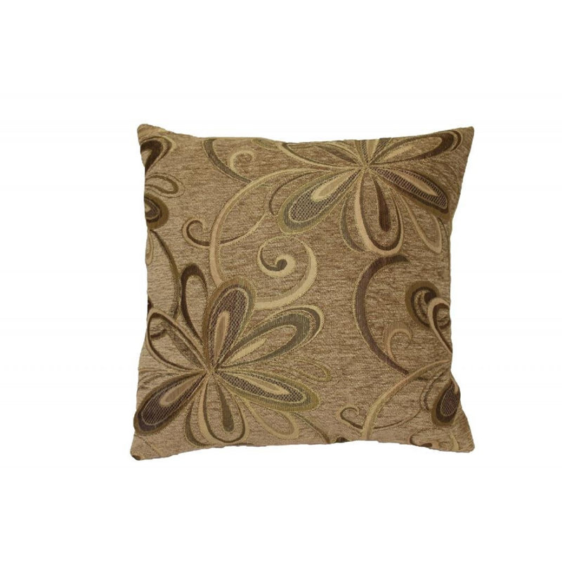 Chatau Throw Pillow Cover, Gold