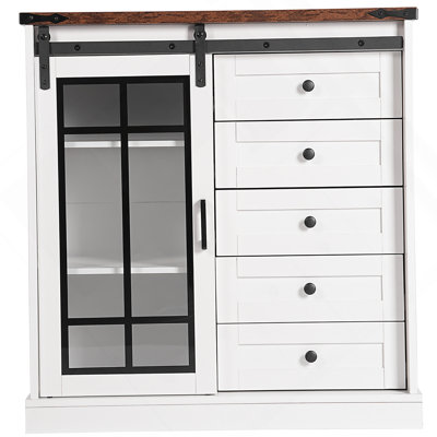 Storage Cabinet, Home Kitchen Sideboard, Living Room Storage Cabinet Against the Wall