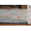 Tapis bleu All-Over Oushak 9 x 12