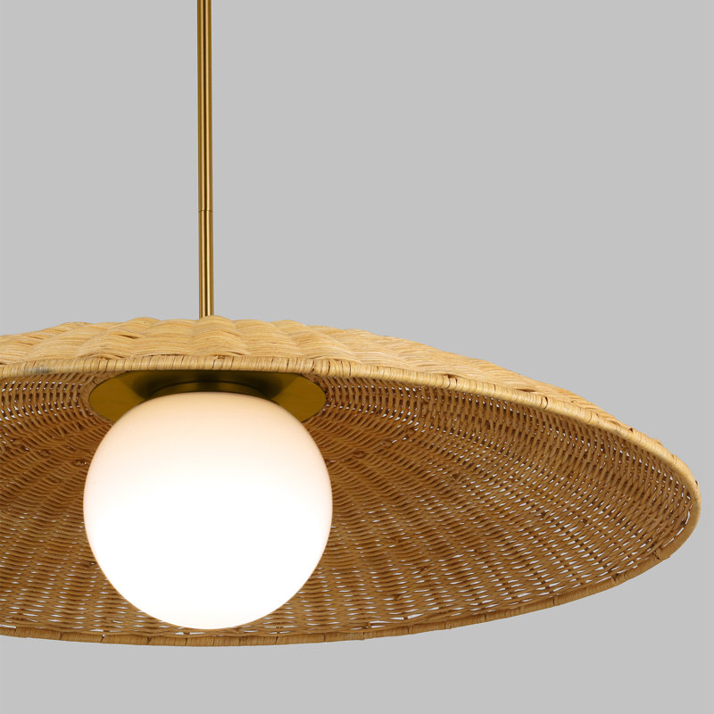 Mari 1 - Light Pendant, 8" H x 31.63" W x 31.63" D